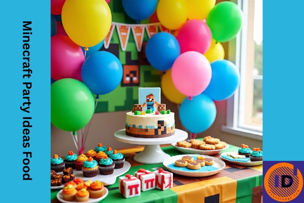 Minecraft Party Ideas Food