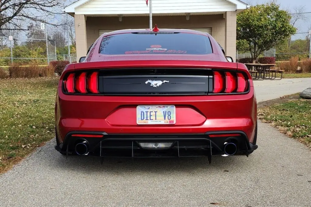 Mustang Custom License Plate