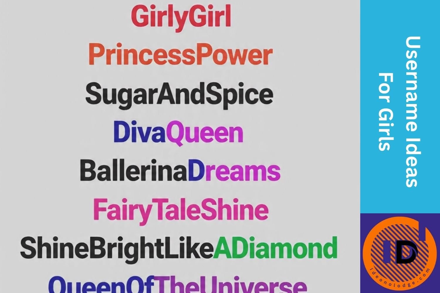 Username Ideas For Girls