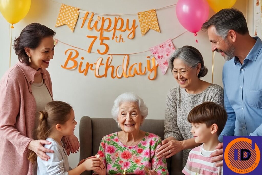 75th birthday celebration ideas