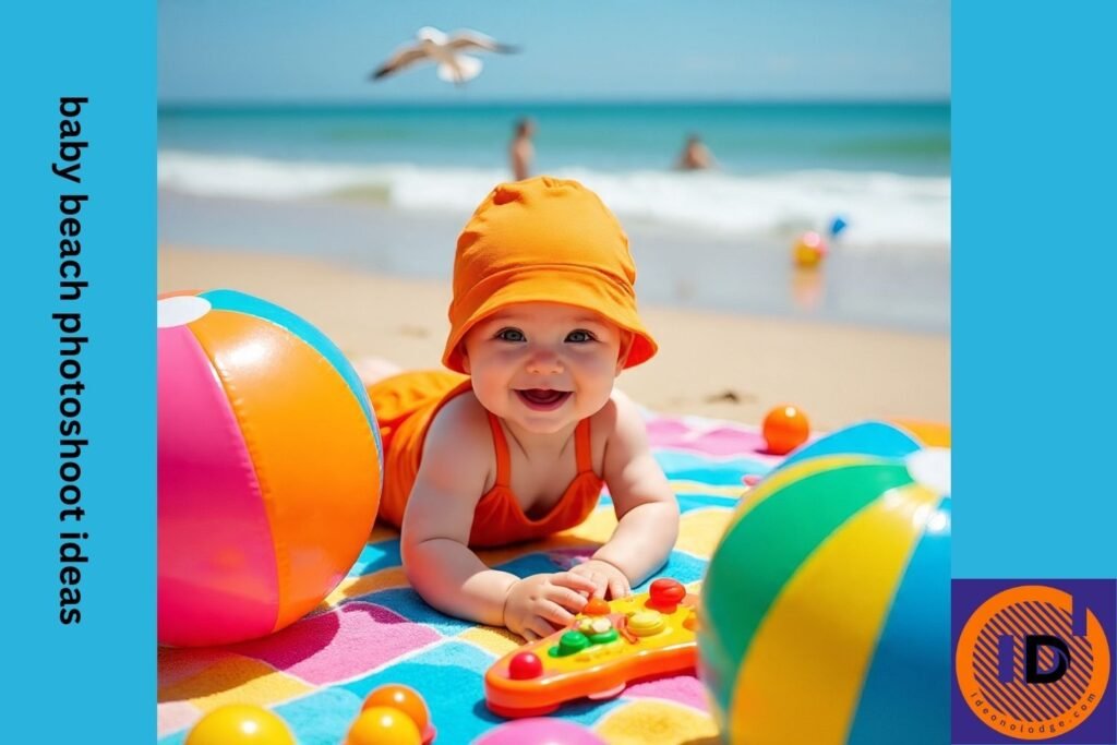 baby beach photoshoot ideas