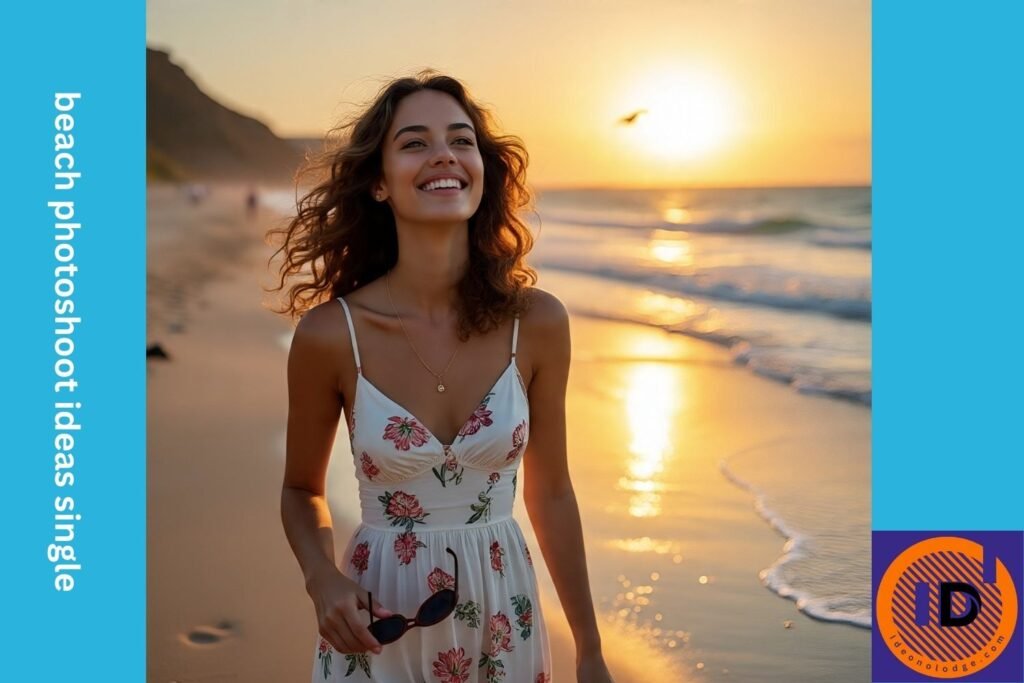 beach photoshoot ideas single