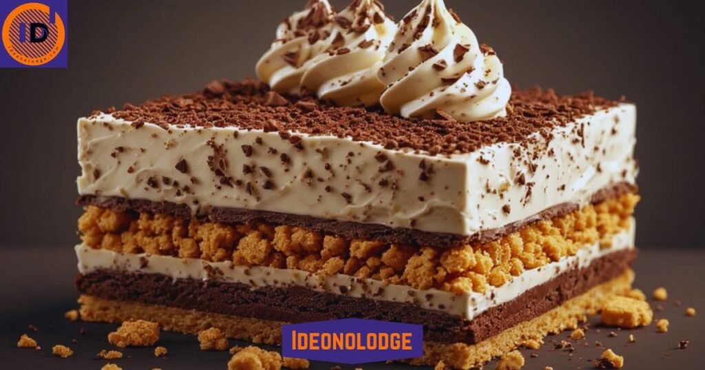 Biscuit and Cream Frozen Cake