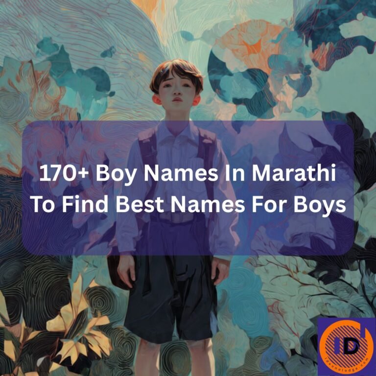 Boy Names In Marathi