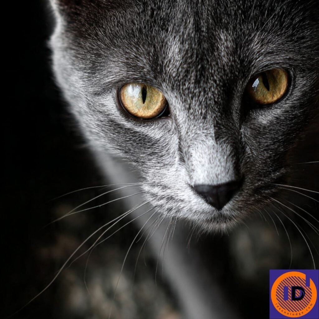 famous grey cat names male