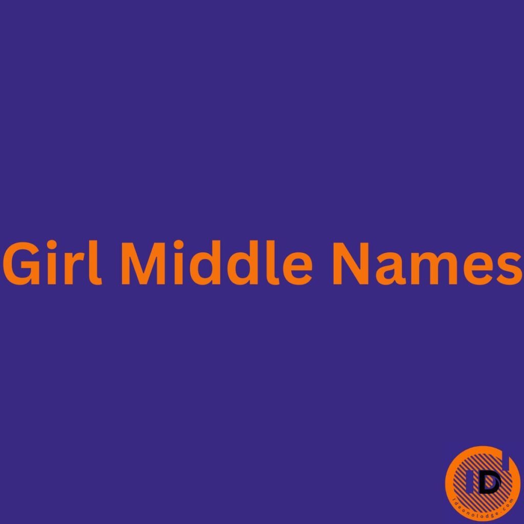 girl middle names