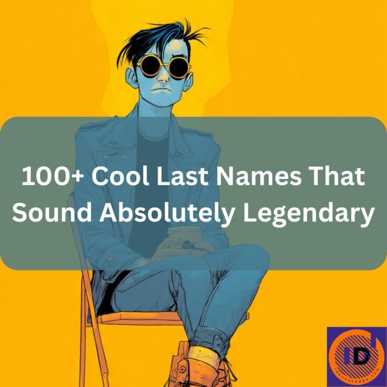 Cool Last Names
