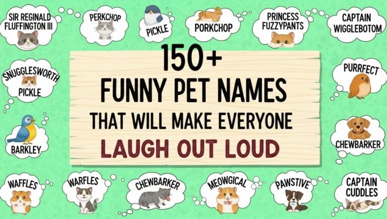 Funny Pet Names