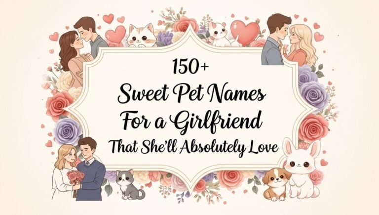 Pet Names For Girlfriend