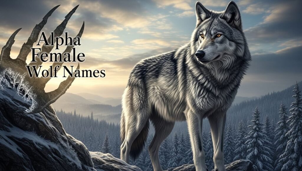 Alpha Female Wolf Names