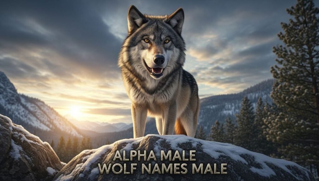 Alpha Male Wolf Names Male