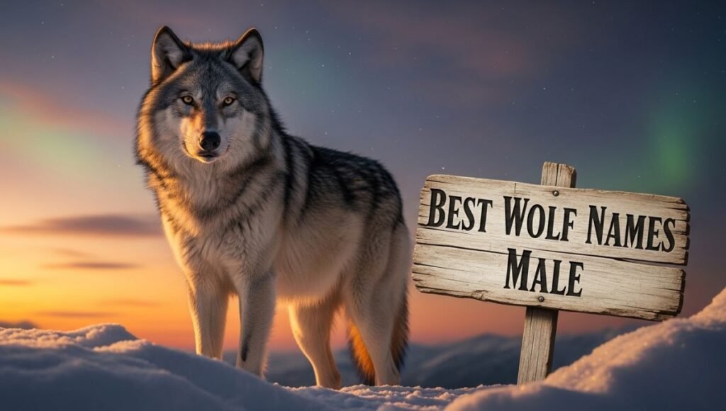 Best Wolf Names Male