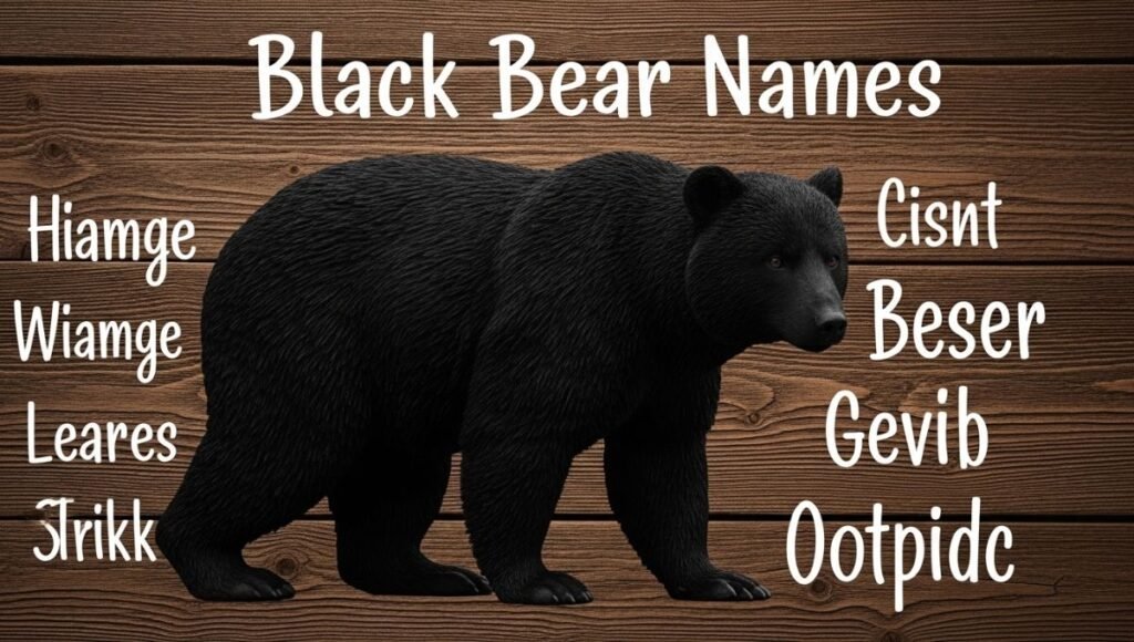 Black Bear Names