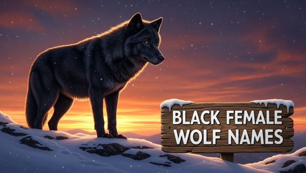 Black Female Wolf Names