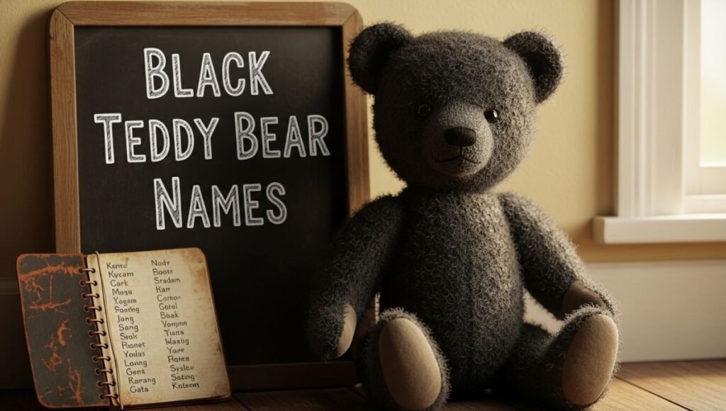 Black Teddy Bear Names
