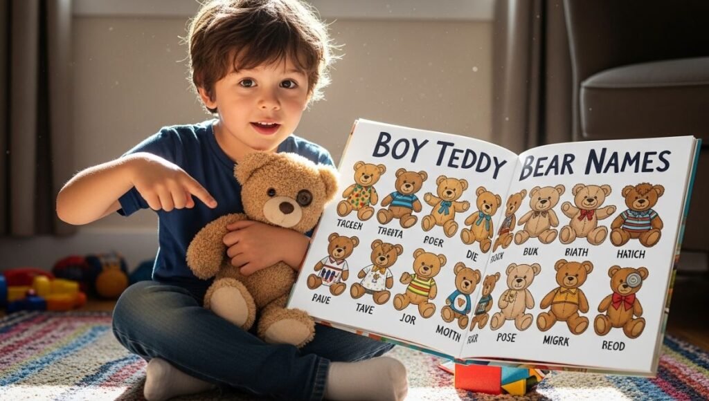 Boy Teddy Bear Names
