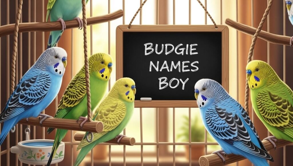 Budgie Names Boy