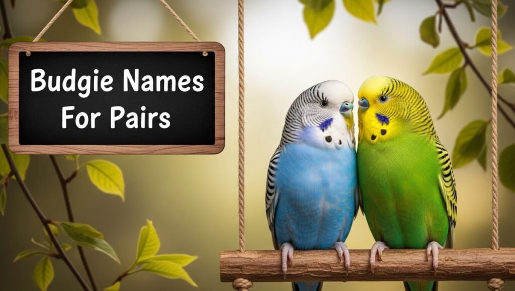 Budgie Names For Pairs