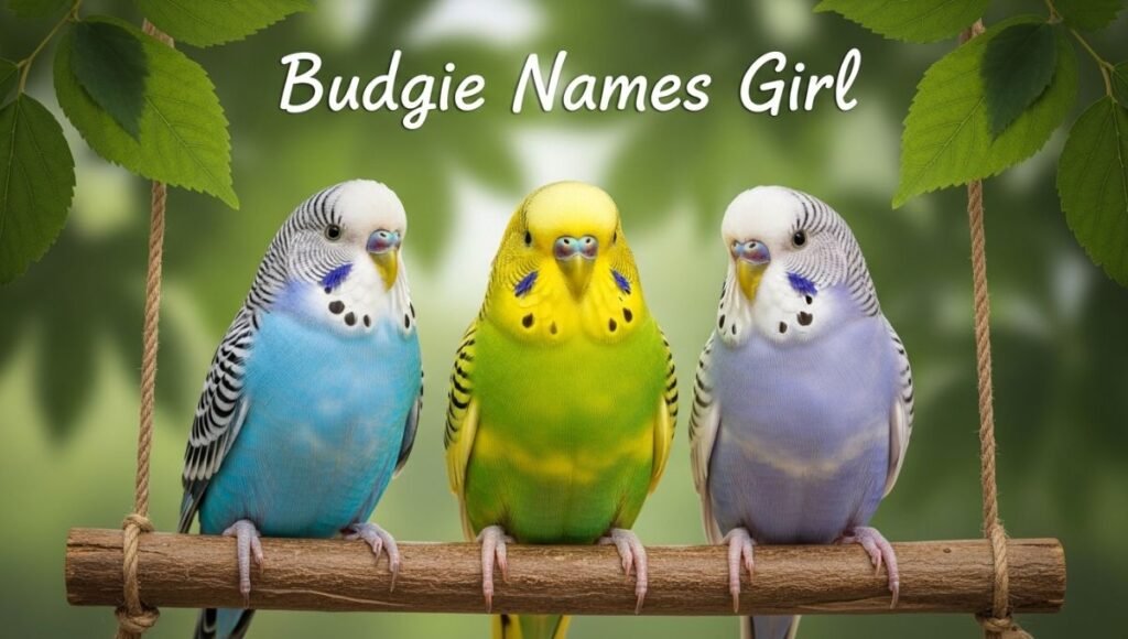 Budgie Names Girl