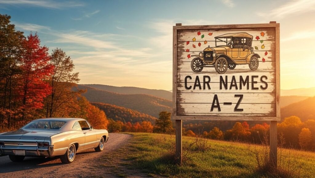 Car Names A-Z