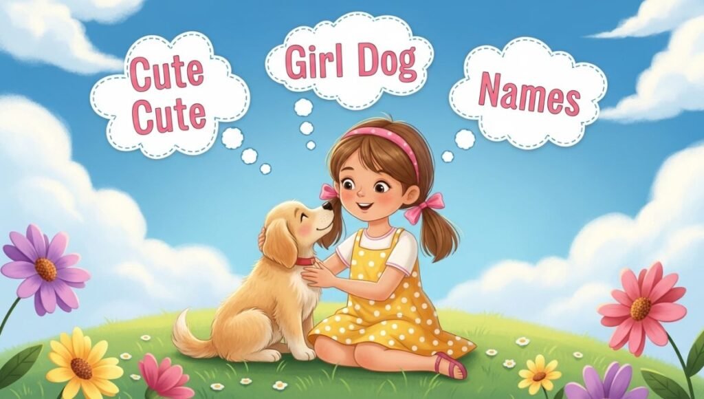 Cute Cute Girl Dog Names