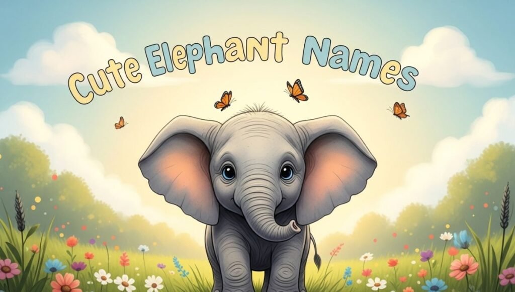 Cute Elephant Names