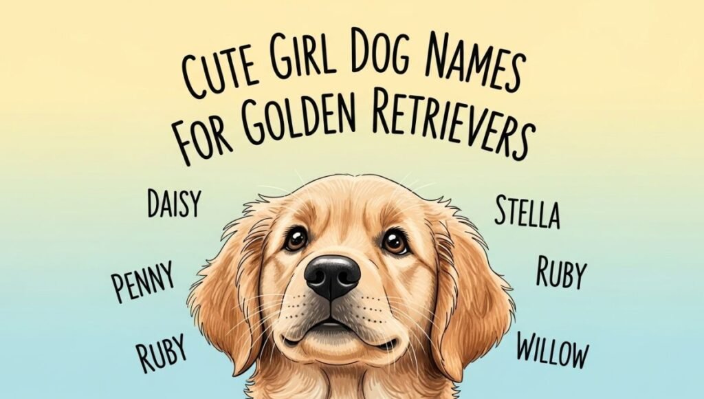 Cute Girl Dog Names For Golden Retrievers