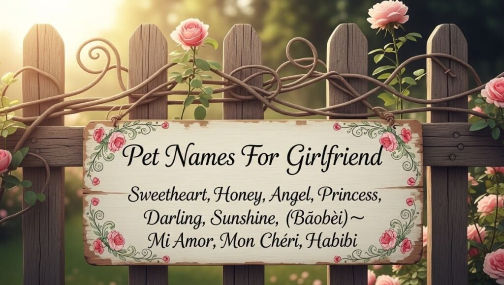 Dirty Pet Names For Girlfriend