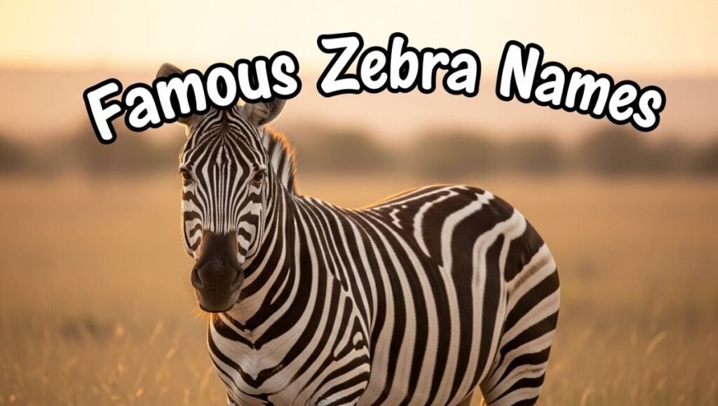 Famous Zebra Names