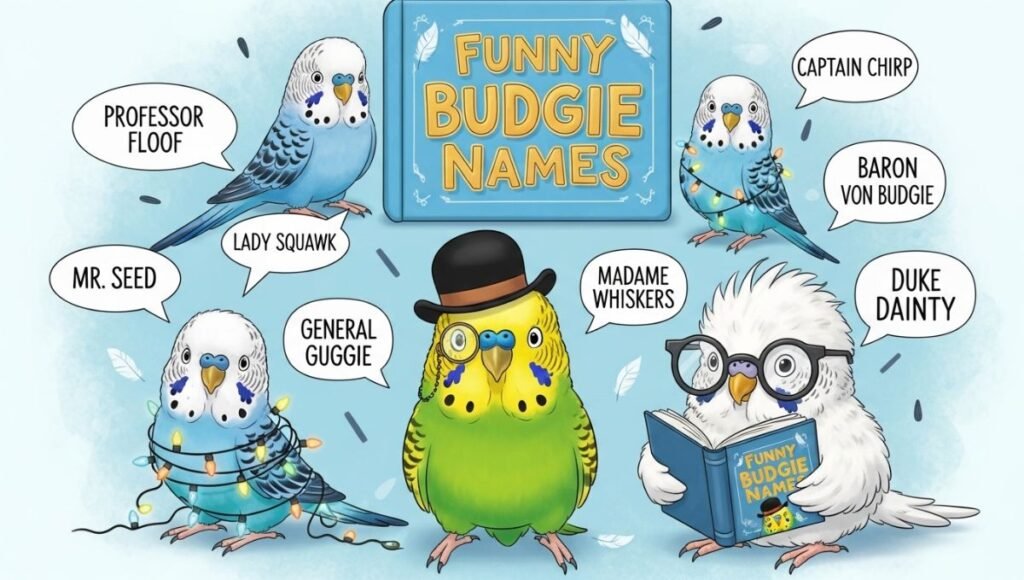 Funny Budgie Names