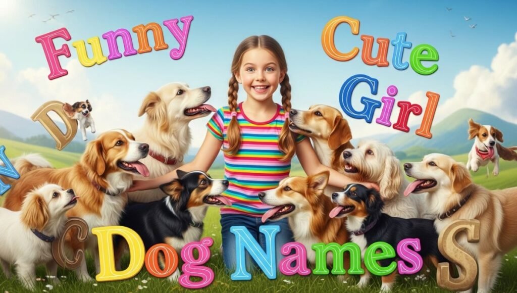 Funny Cute Girl Dog Names