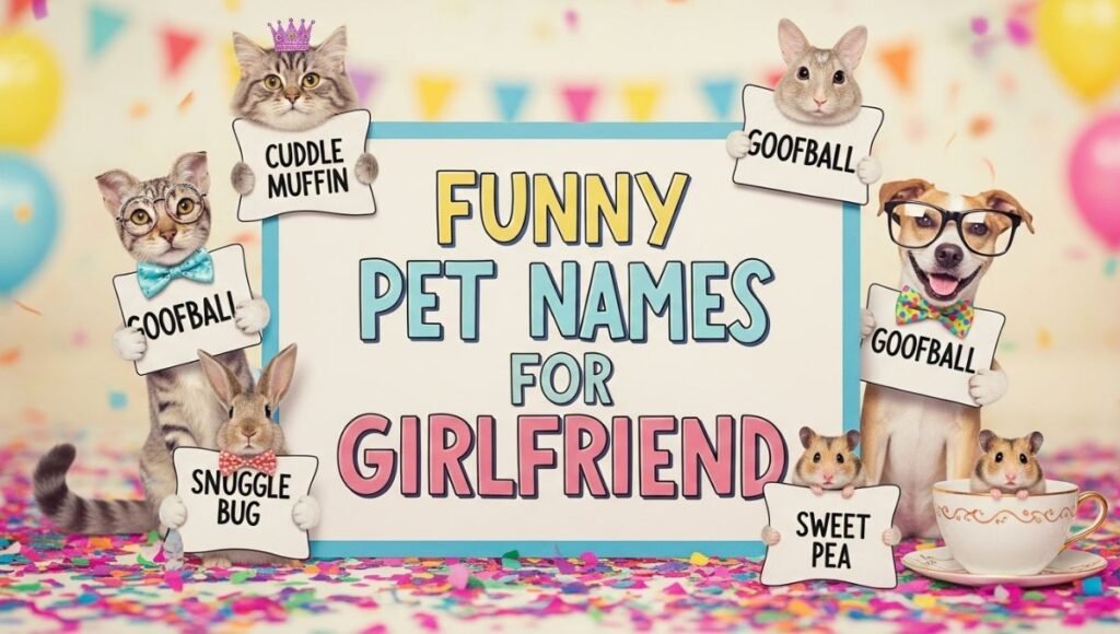 Funny Pet Names For Girlfriend