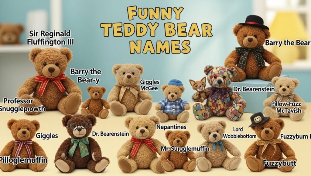 Funny Teddy Bear Names