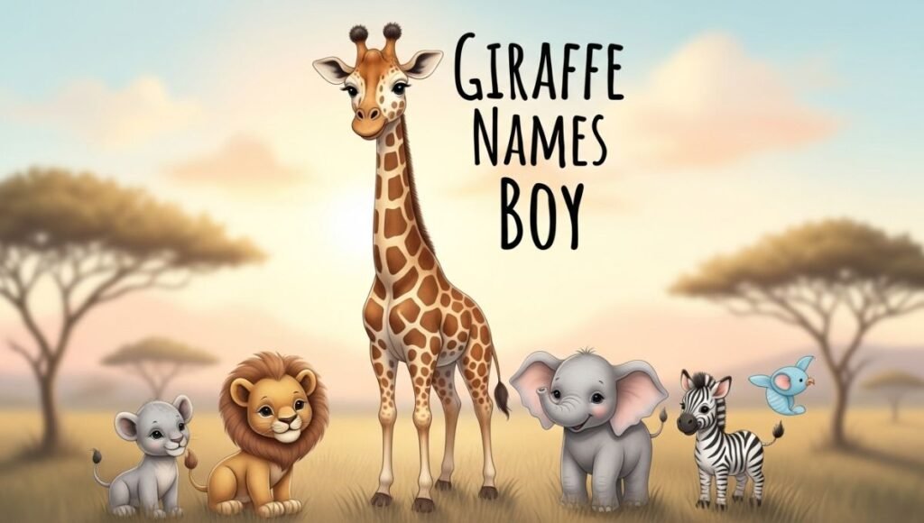 Giraffe Names Boy