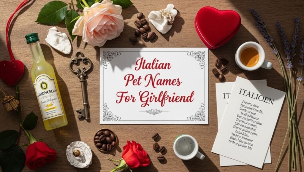 Italian Pet Names For Girlfriend