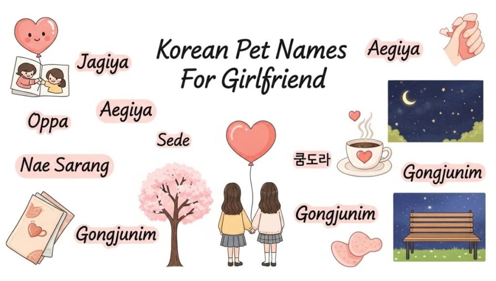 Korean Pet Names For Girlfriend