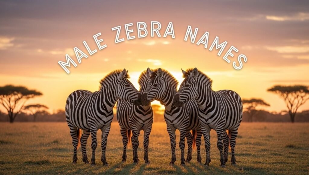 Male Zebra Names