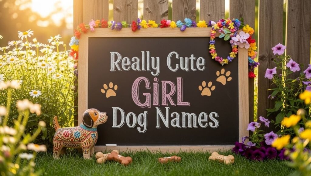 Really Cute Girl Dog Names
