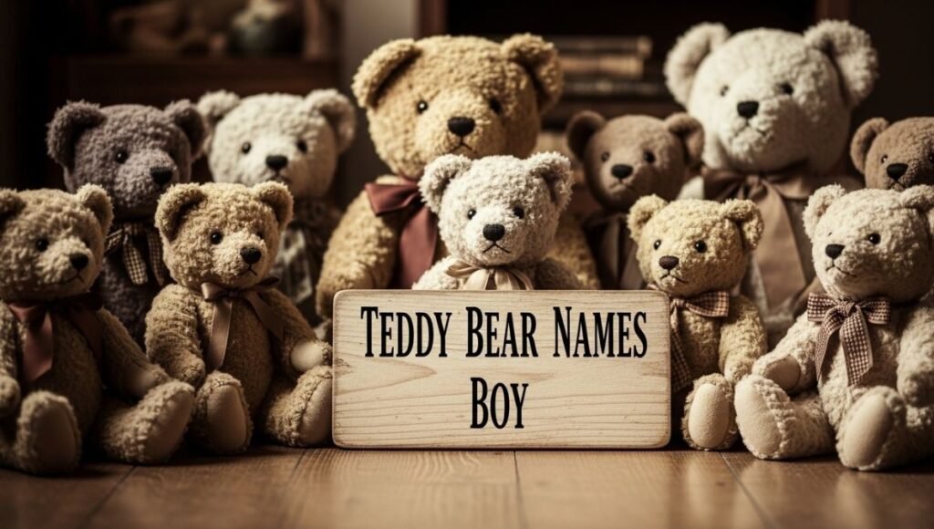 Teddy Bear Names Boy