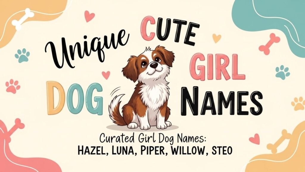Unique Cute Girl Dog Names