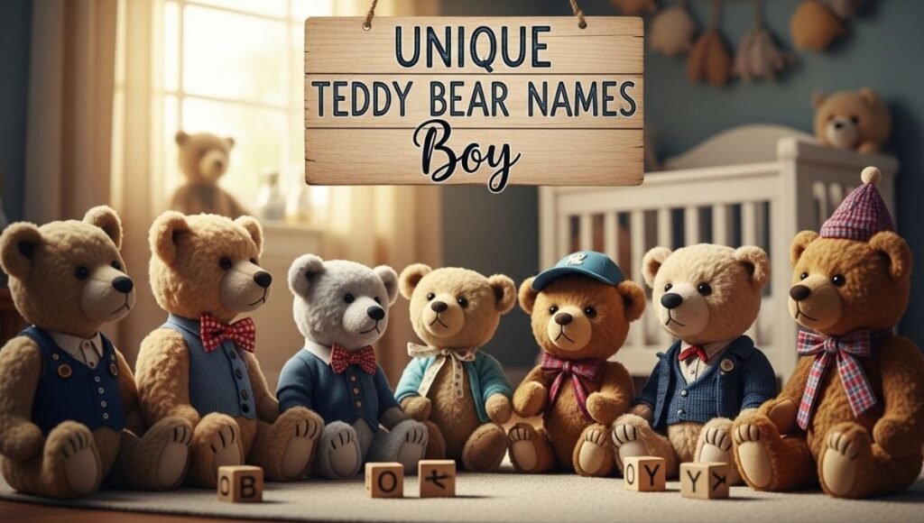 Unique Teddy Bear Names Boy