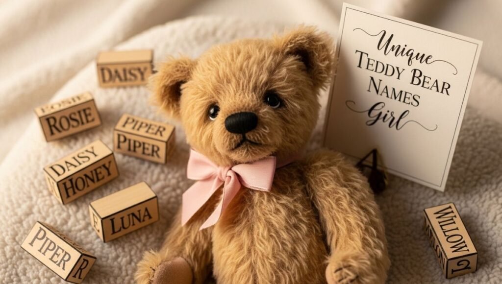 Unique Teddy Bear Names Girl