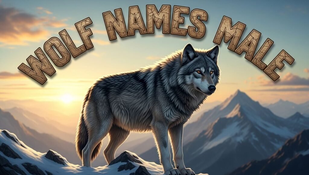 Wolf Names Male