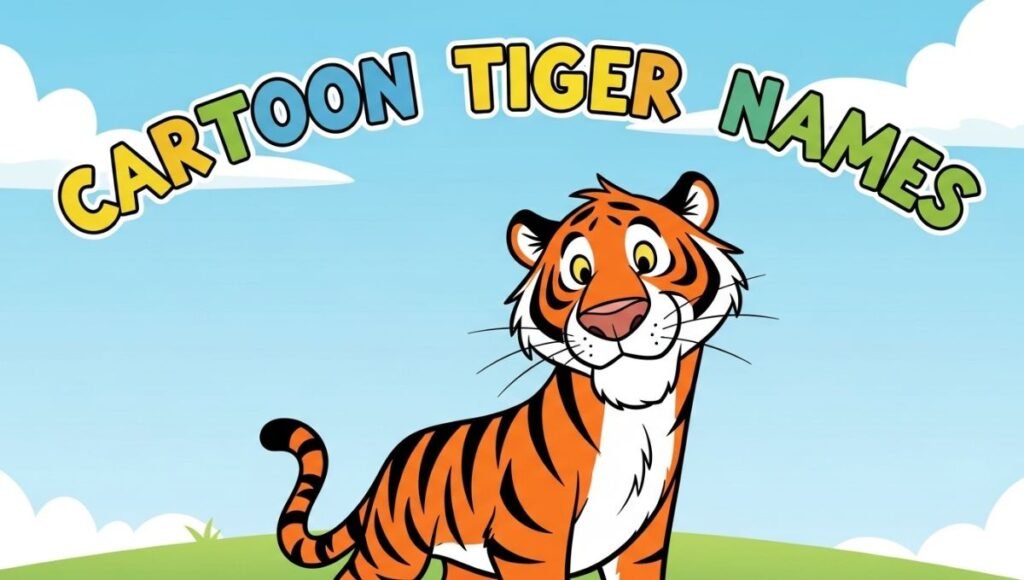 cartoon tiger names