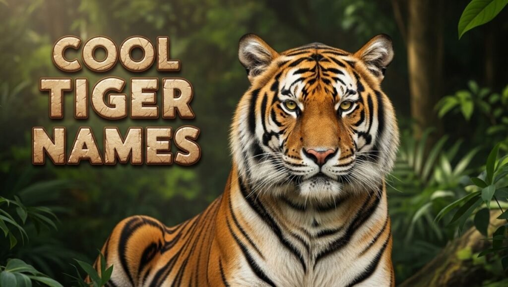 cool tiger names