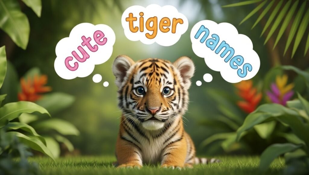 cute tiger names