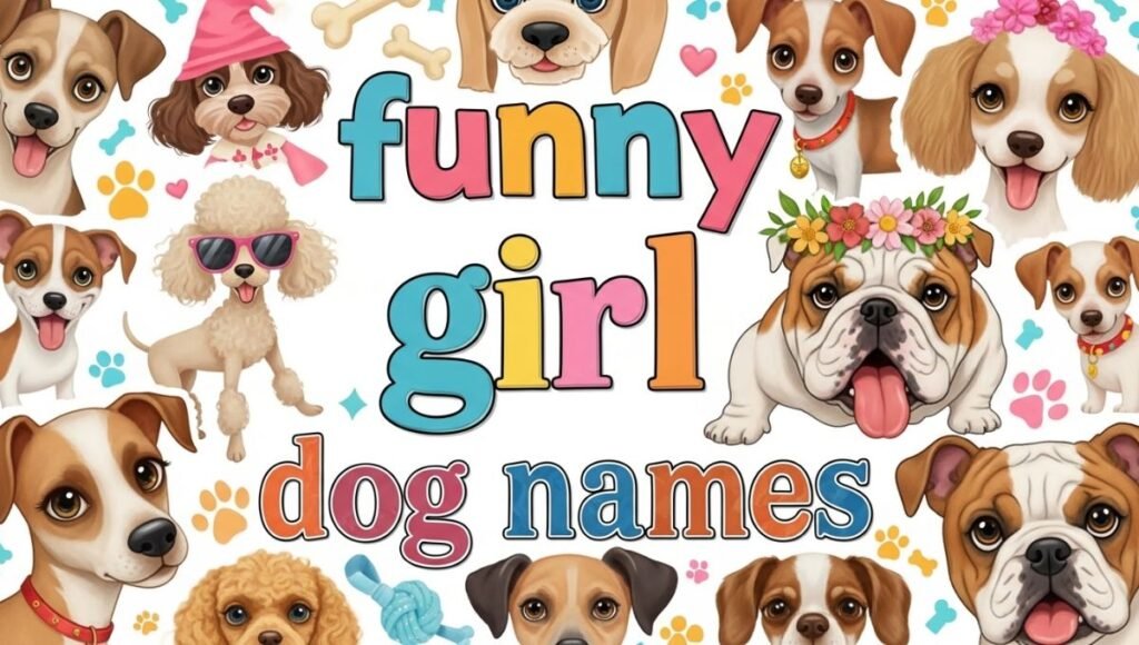 funny girl dog names