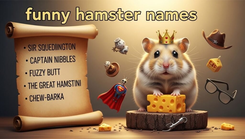 funny hamster names