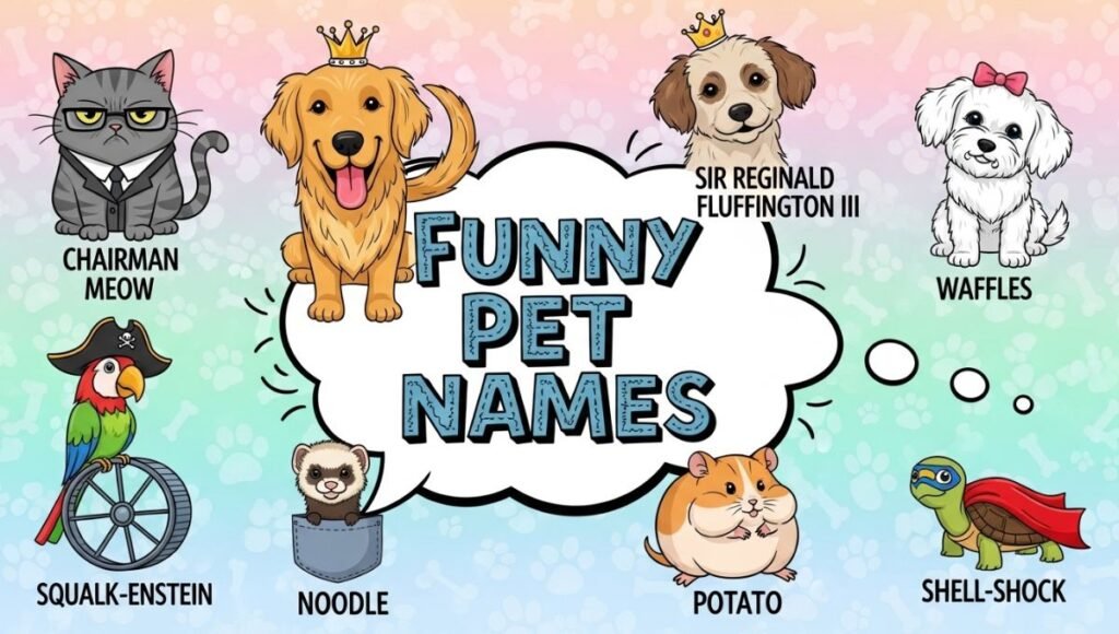 funny pet names