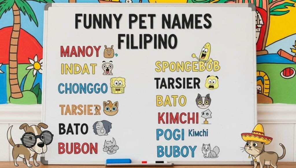funny pet names filipino